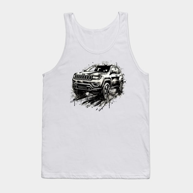 Jeep Compass Tank Top by Vehicles-Art